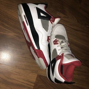 Retro Jordan 4s - “Fire Red”